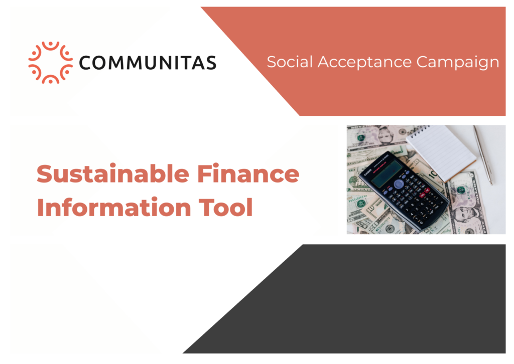Sustainable Finance Information Tool video preview